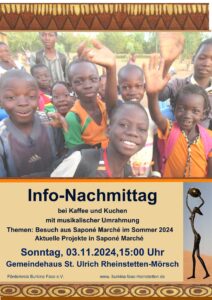 Info-Nachmittag mit musikalischer Umrahmung @ Gemeindehaus St. Ulrich